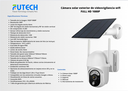 Cámara solar exterior de videovigilancia wifi FULL HD 1080P